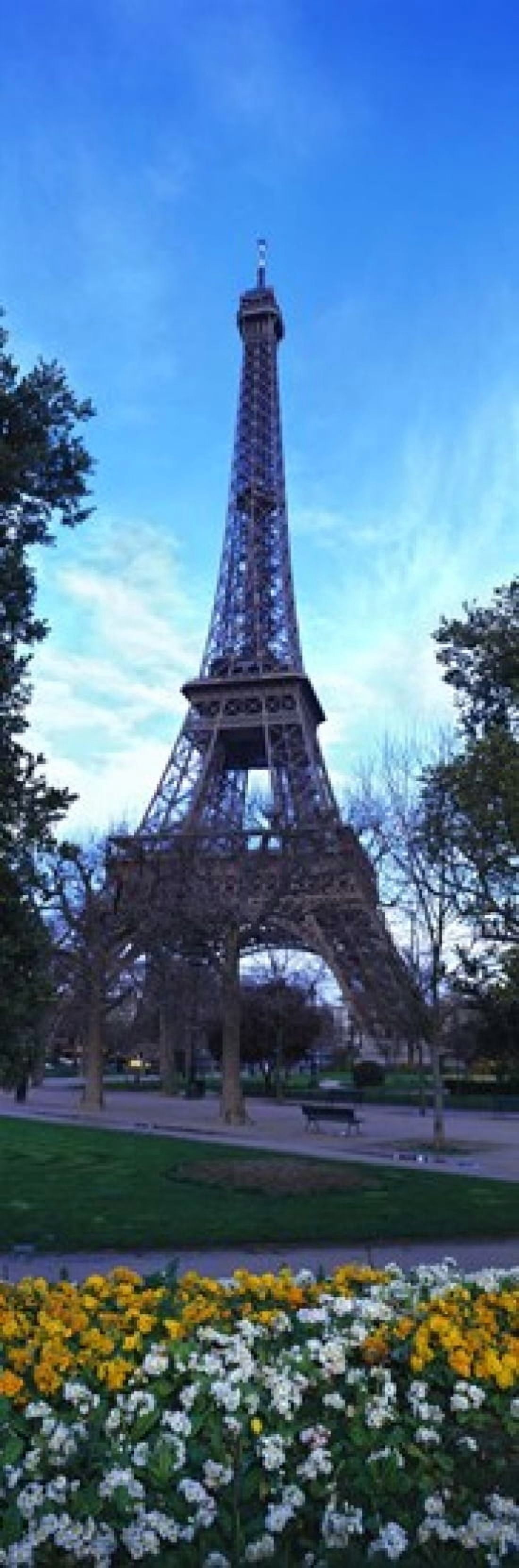 Eiffel Tower Paris France Canvas Art - Panoramic Images (36 x 12)