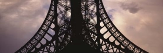 Eiffel Tower Paris France Canvas Art - Panoramic Images (36 x 12)