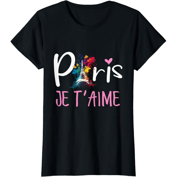Eiffel Tower Paris Girls Trip Holiday France Souvenir Women T-Shirt