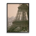 thumbnail image 1 of Eiffel Tower Paris Skyline Town & City Photograph Black Framed Art Print Wall Art, 1 of 7