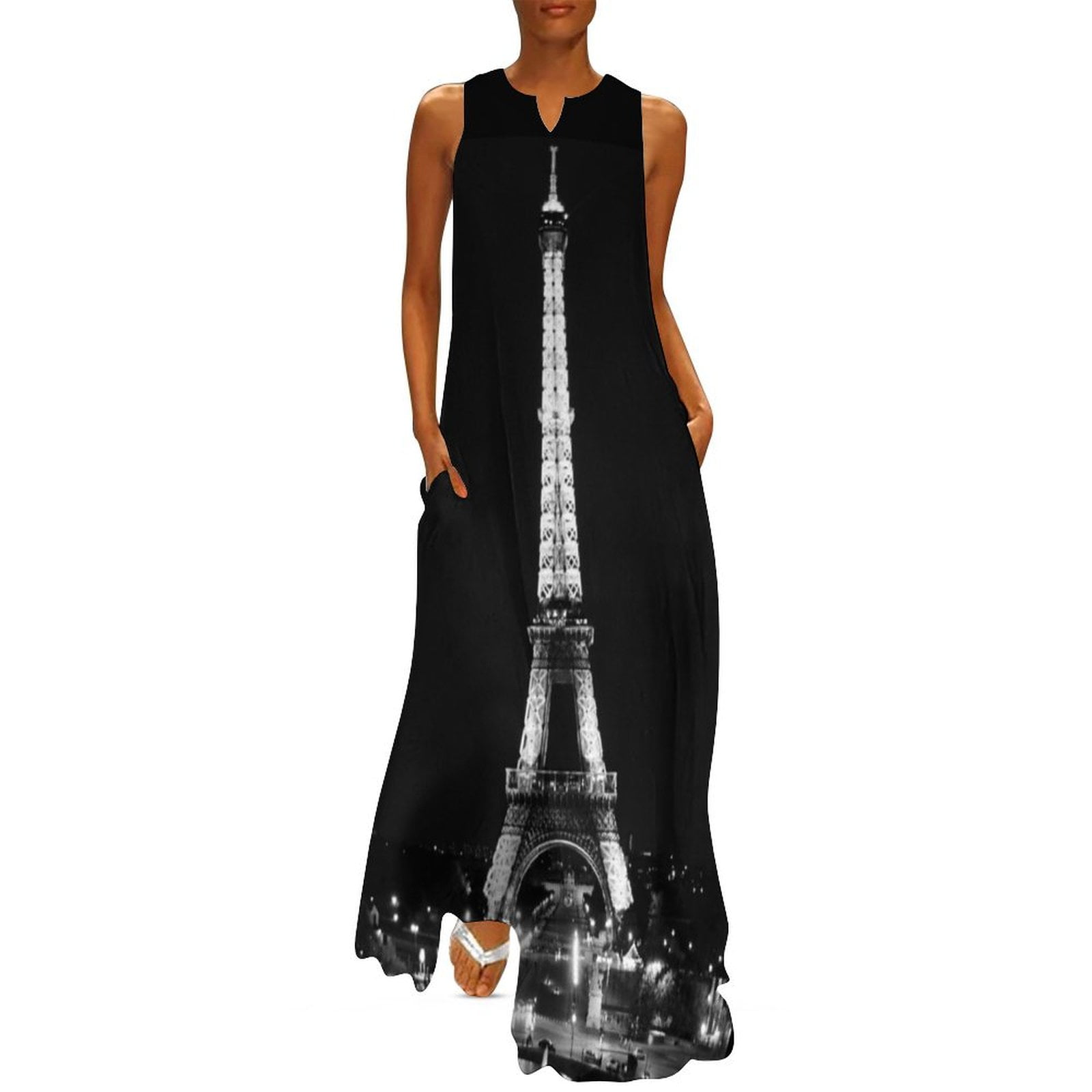 Eiffel Tower Paris At Night Black And White Long Dress Dress Summer Eiffel Tower Paris At Night Black And White Long Dress Dress Summer Dress For Women 2025 45ca08e5 F783 412b 8e18 B3f064f49dc8.19bf4ce83a15ff7f3baa52807b9c8e4a