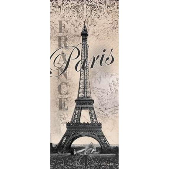 Eiffel Tower Poster Print by Todd Williams