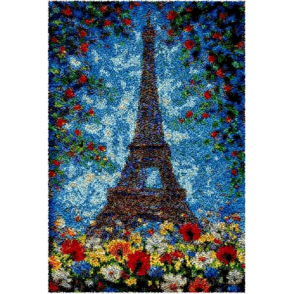 Eiffel Tower | Rug Making Latch Hooking Kit