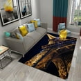 thumbnail image 1 of Eiffel Tower Rug Paris France Carpet World Famous Buildings Floor Carpets Bedroom Living Room r Area Rugs Door Mat Yoga Mats, 1 of 6