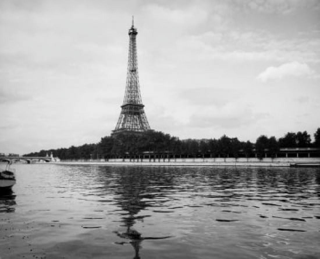 Eiffel Tower Seine River Paris France Canvas Art - (24 x 36)
