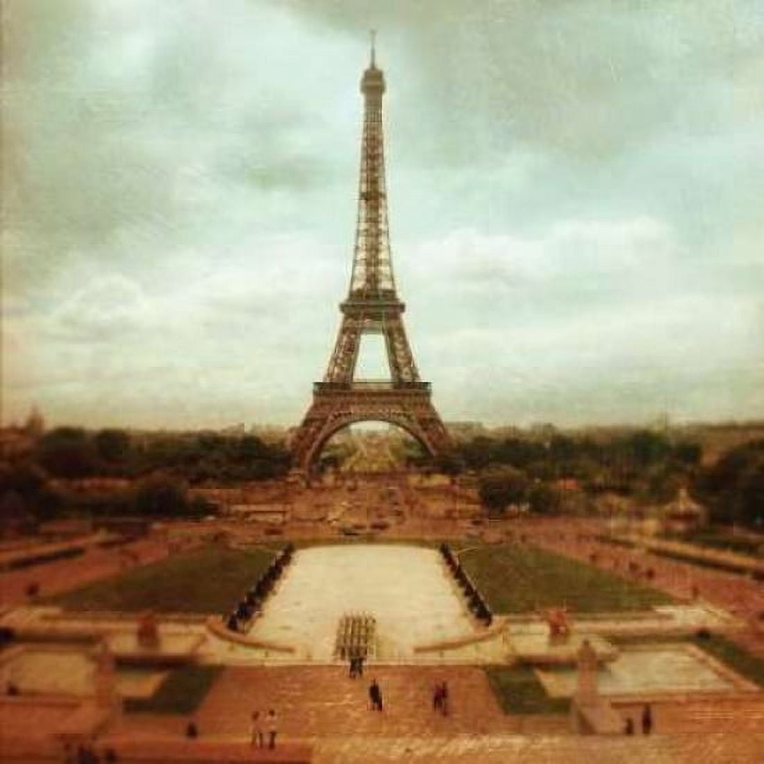 Eiffel Tower V Canvas Art - Amy Melious (24 x 24)