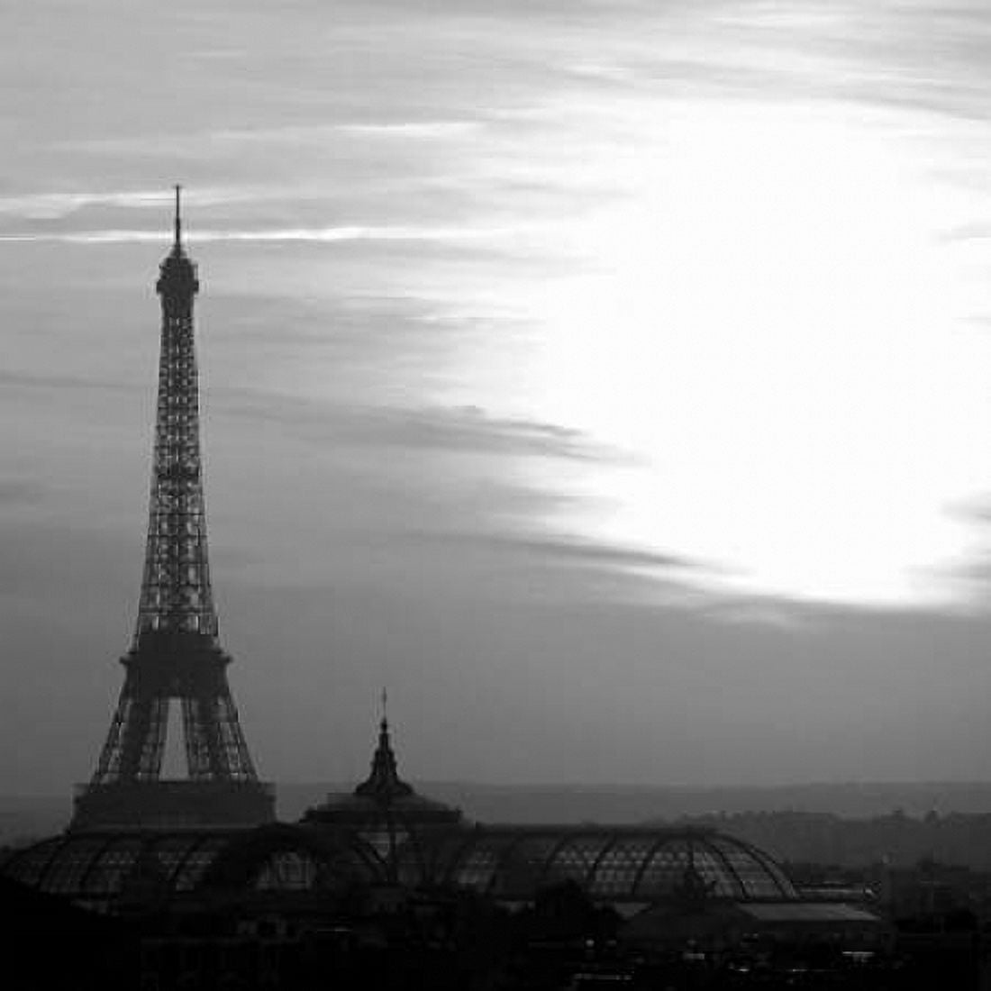 Eiffel Tower View Canvas Art - PhotoINC Studio (24 x 24)