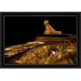 thumbnail image 1 of Eiffel Tower of the Paris Las Vegas Hotel 40x28 Large Black Ornate Wood Framed Canvas Art, 1 of 2