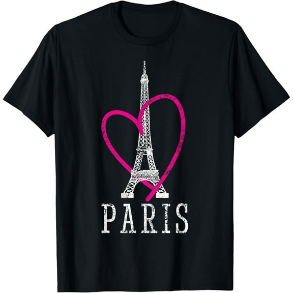 Eiffel Towers French Design Paris T-Shirt