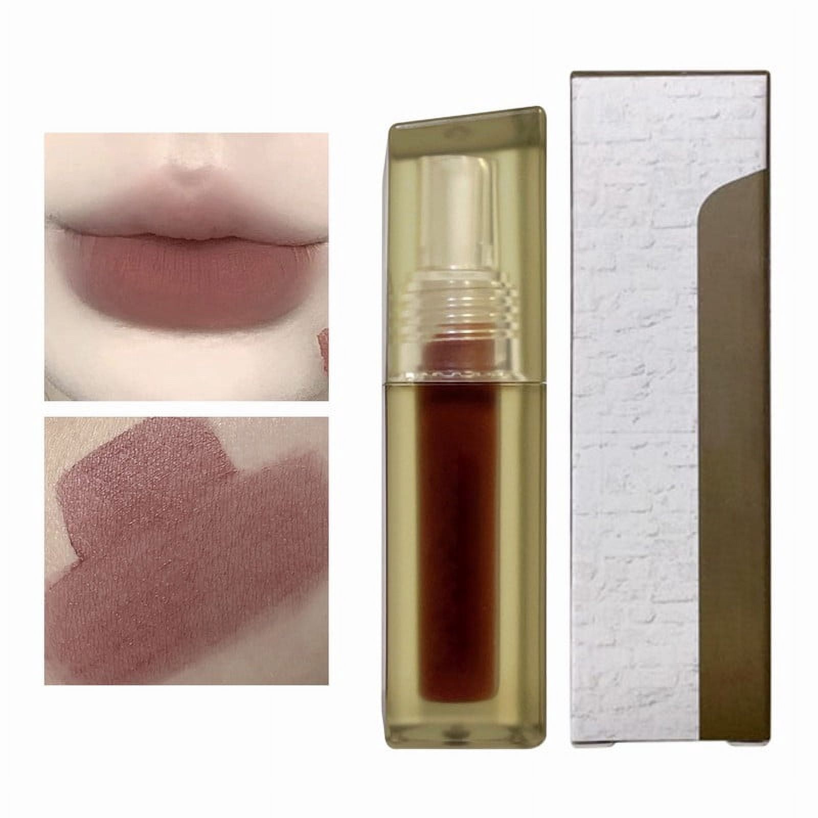 Lip Gloss with Glitter for Girls Butter Gloss Korean Lip Gloss Tint Lip Gloss Roll on Pack Rainbow Lipstick Lip Tint Long Lasting Lip Gloss Color Clear Lip Gloss Plumper Lip Bar Natural Makeup Teen