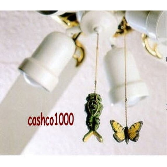 Eight-Ball Billiards Pool Rack Room Ceiling Fan Light Pull