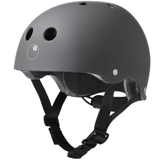 Eight Ball Park New Skateboarding and Bike Helmet, for Children, Teens, Adults, Carbon
