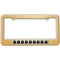 thumbnail image 1 of Eight Ball - Pool Billiards License Plate Frame, 1 of 1