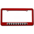 thumbnail image 1 of Eight Ball, Pool Billiards License Plate Tag Frame, Multiple Colors, 1 of 1