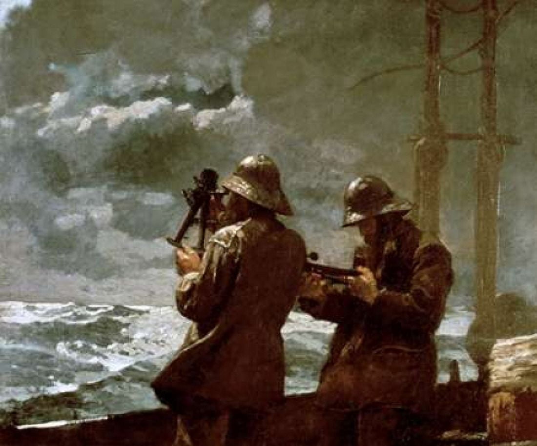 Eight Bells Canvas Art - Winslow Homer (20 x 24)