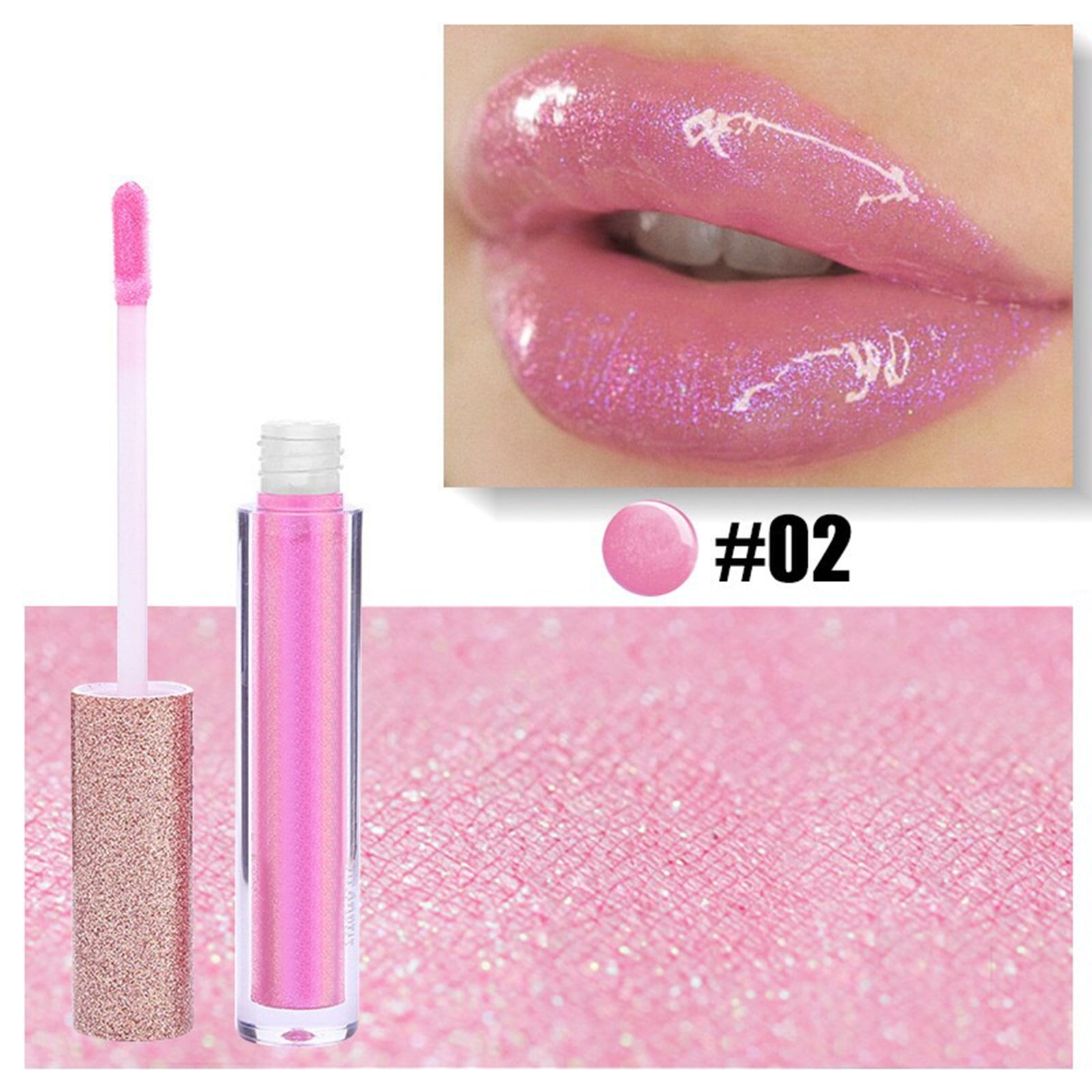 Eight Color Lip Gloss Liquid Hydrating Lip Glaze Lip Care Moisturizing