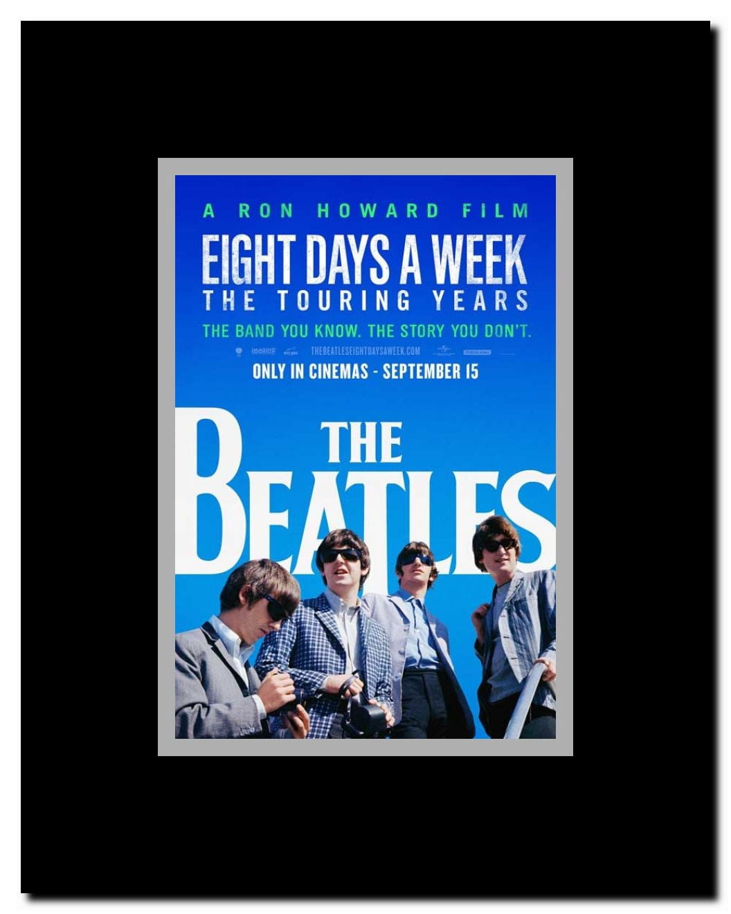 Eight Days a Week Framed Movie Poster