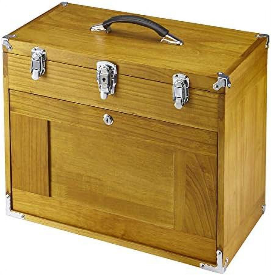 Eight Drawer Wood Tool Chest