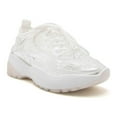 thumbnail image 1 of Eight-Eighteen Women's HOT Lace-up Transparent Clear/Black Trendy Dad Sneakers Padded Chunky Cliff Platform, 1 of 5