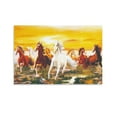 thumbnail image 1 of Eight Horses Canvas Art Poster And Wall Art Picture Print Modern Family Bedroom Decor Posters,Unframe-style,16x24inch(40x60cm), 1 of 8