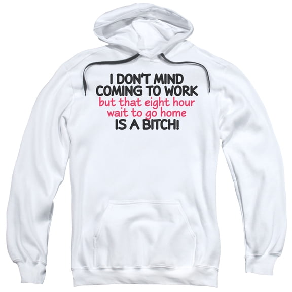 - Eight Hour Wait - Pull-Over Hoodie - Large