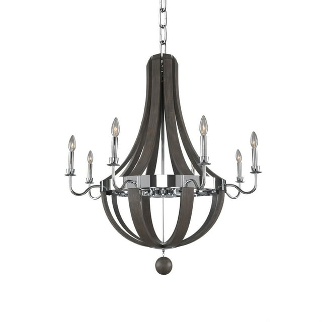 Eight Light Chandelier Kalco Lighting 300484Ch
