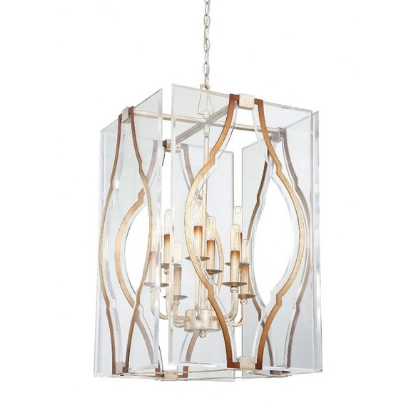 Eight Light Pendant     -Traditional Installation Minka Metropolitan N7768-683