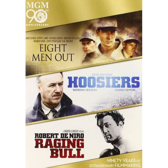 Eight Men Out / Hoosiers / Raging Bull (DVD)