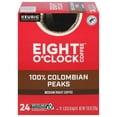 thumbnail image 1 of Eight O'Clock 100% Colombian Peaks Medium Roast K-Cup Coffee Pods, 24 Count, 1 of 8