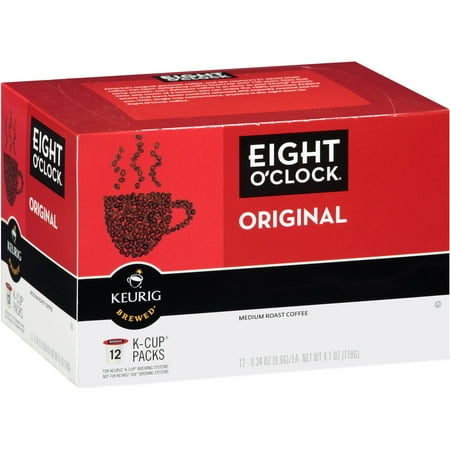 Eight O'Clock Coffee K-Cups, Original, 12 Ct