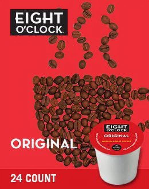 Eight O,Clock Coffee Original K-Cups, 8.3 Oz, 2 Packs, 24 K Cups Per Pack By Eight O,Clock Coffee
