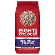 Eight O' Clock Dark Italian Espresso Whole Bean Coffee, 22 oz