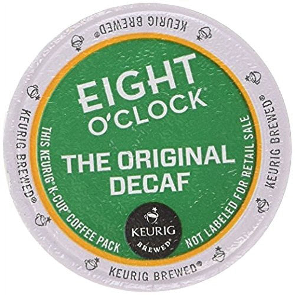 Eight O'Clock Decaf Original Medium Roast, Keurig Coffee Pods, 24 Ct