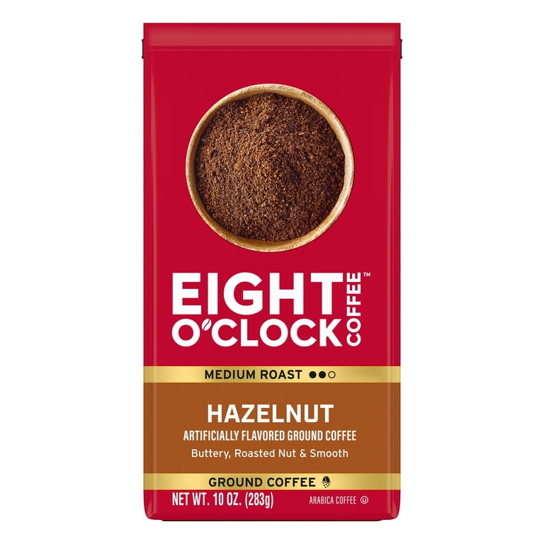 Eight O'Clock Coffee Hazelnut Ground Medium Roast Arabica Coffee