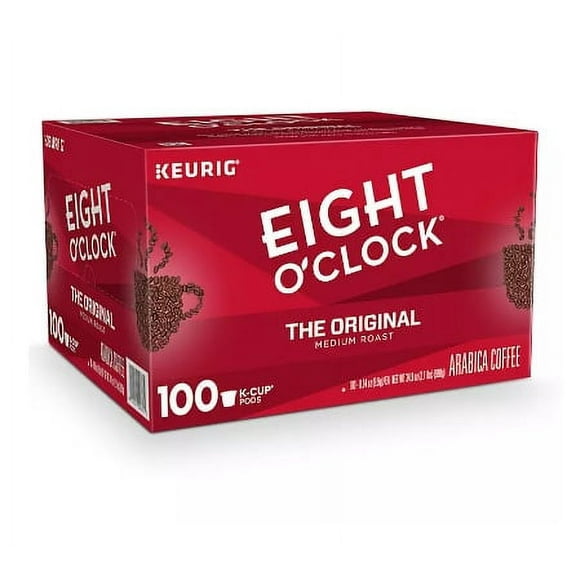 Eight O'Clock The Original Medium Roast K-Cup Coffee Pods, 100 Ct.