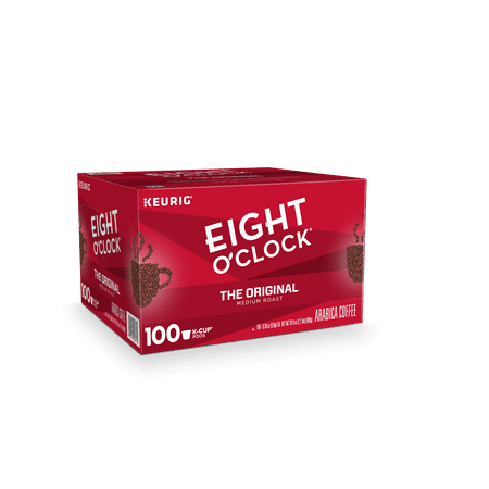 Eight O'Clock The Original Medium Roast K-Cup Coffee Pods, 100 Ct.