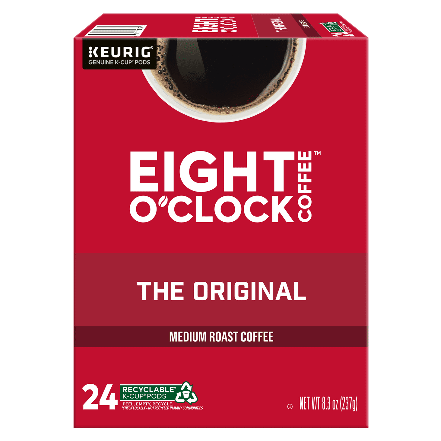 Eight O'Clock Coffee Medium Roast The Original Coffee 24 - 0.34 oz K-Cup Pods
