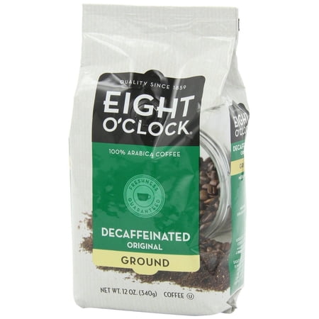 Eight OClock Coffee, Decaffeinated Ground, 12-Ounce Bag