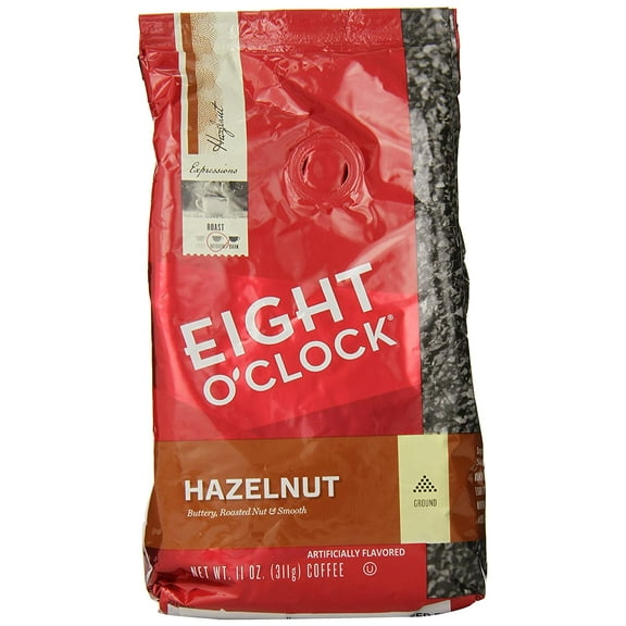 Eight Oclock Hazelnut Ground Coffee [Pack of 2]
