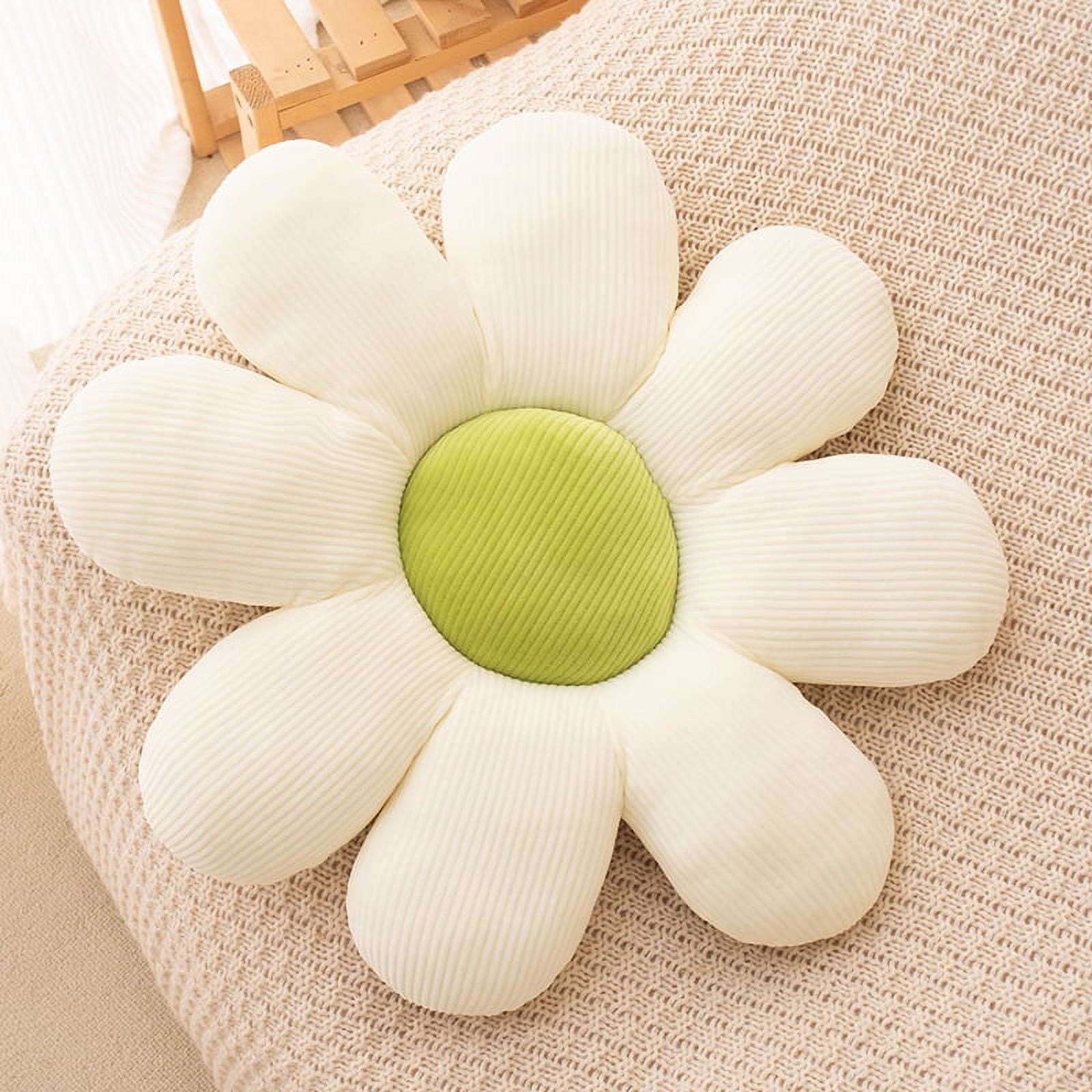Eight Petals Flower Pillow,Flower Shaped Throw Pillow Butt Cushion