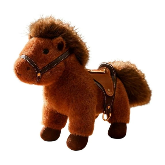 Eight Steeds Auspicious Ornamental Horse Doll 30Cm Decorative Pendant For Home Office And Festive Celebrations, New Year's Gift And Corporate Annual Meeting Gift For Good Luck And