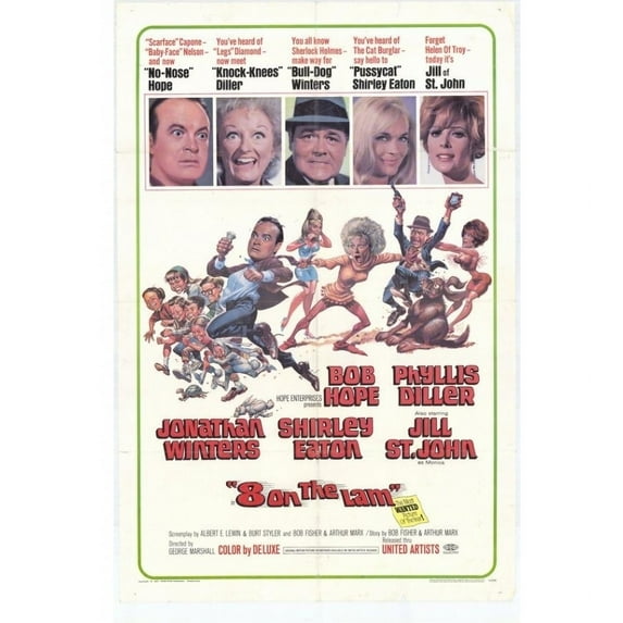 Eight on the Lam Movie Poster Print (27 x 40) - Item # MOVEH9267