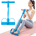 thumbnail image 1 of Eight-tube multi-functional foot pedal resistance band, equipped with sweat-absorbing and non-slip handles and non-slip foot pedals, suitable for shaping exercises of the abdomen, legs, arms, and bac, 1 of 8