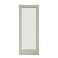 thumbnail image 1 of EightDoors 80" x 30" 1-Lite French Clear Glass White Prefinished Solid Wood Core Door, 1 of 3