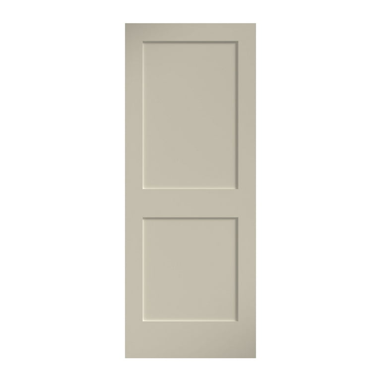 30 in. x 80 in. x 1-3/8 in. Shaker White Primed 2-Panel Solid Core Wood Interior Slab Door 30 in. x 80 in. x 1-3/8 in. Shaker White Primed 2-Panel Solid Core Wood Interior Slab Door