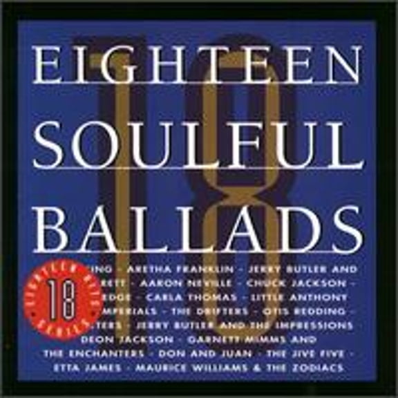 Eighteen Soulful Ballads (CD) by Various Artists