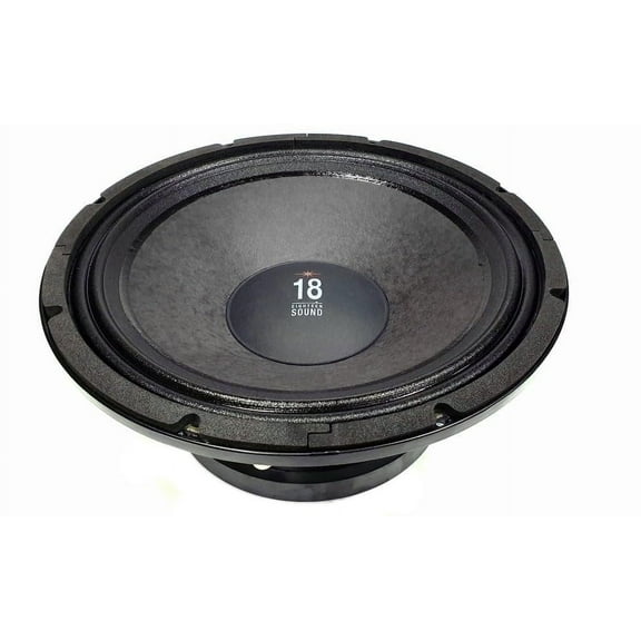 Eighteen Sound 12MB710-8 LF Drivers 12-inch Mid Bass Compact 2-Way Reflex Enclosures Interleaved Sandwich Voice Coil 500-Watt