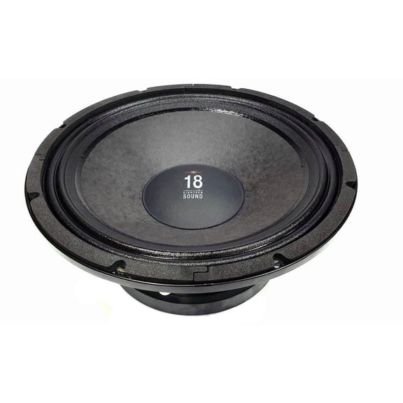 Eighteen Sound 12MB710-8 LF Drivers 12-inch Mid Bass Compact 2-Way Reflex Enclosures Interleaved Sandwich Voice Coil 500-Watt