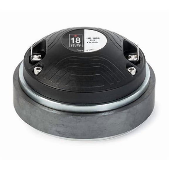 18 SOUND HD1050-8 HF Compression Driver 1-Inch Exit Throat 8 Ohms High Power