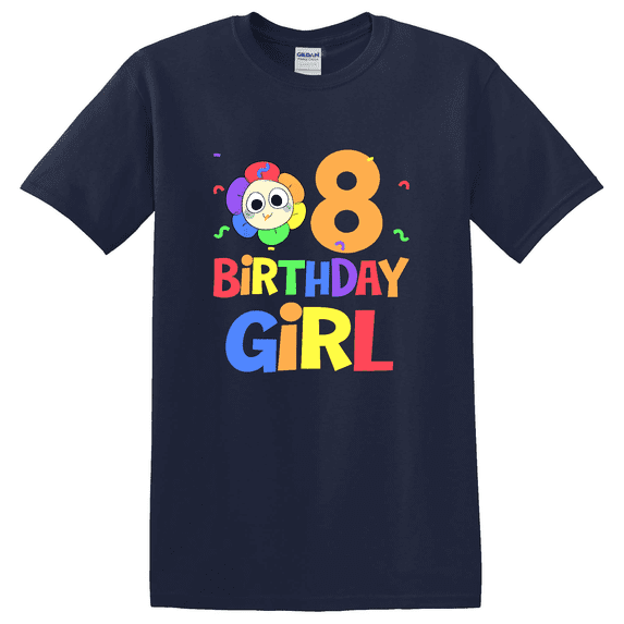 Eighth Birthday Dandy World Party Graphic T-Shirt